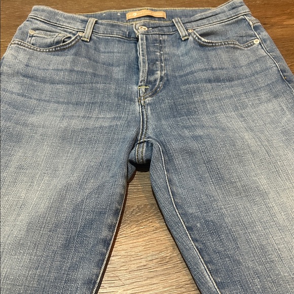 7 for all mankind Luxe Vintage Josefina Women’s Jeans w/ Button Fly - Picture 3 of 11